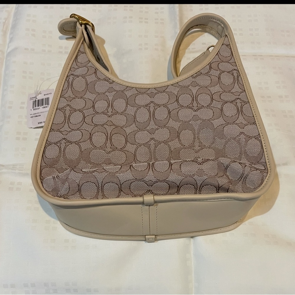 Coach Tan Signature Shoulder Bag